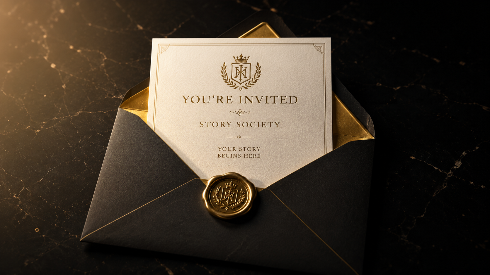 The Story Society invitation